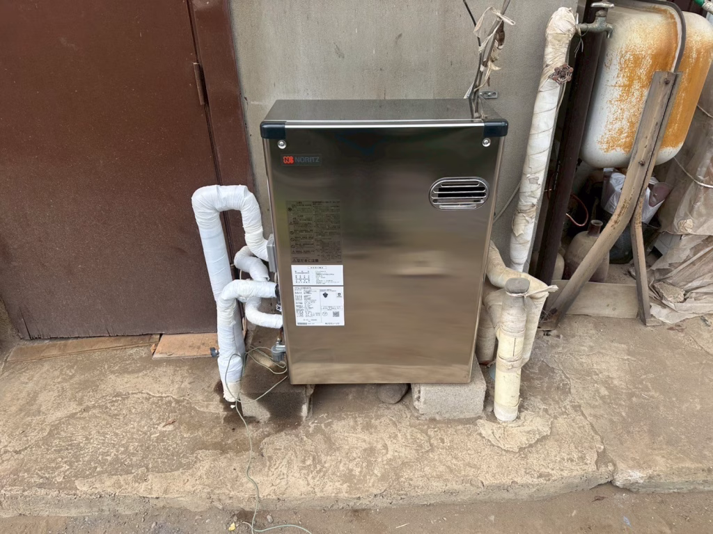 小田原市でのノーリツ石油給湯器交換工事